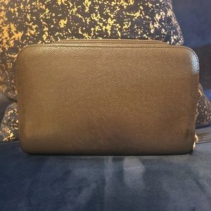 Not For Sale. Louis Vuitton Taiga Pochette Baikal